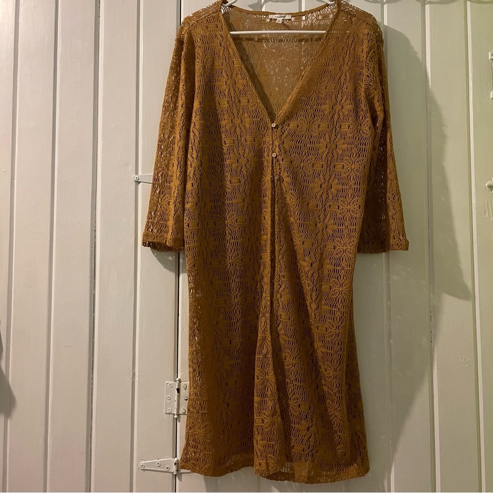MAURICES button front lace cardigan-medium (read description) - Picture 2 of 9